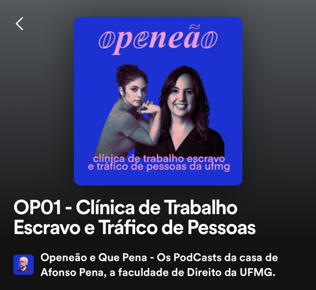 CTETP no Podcast Openeão (Podcast da faculdade de direito da UFMG)